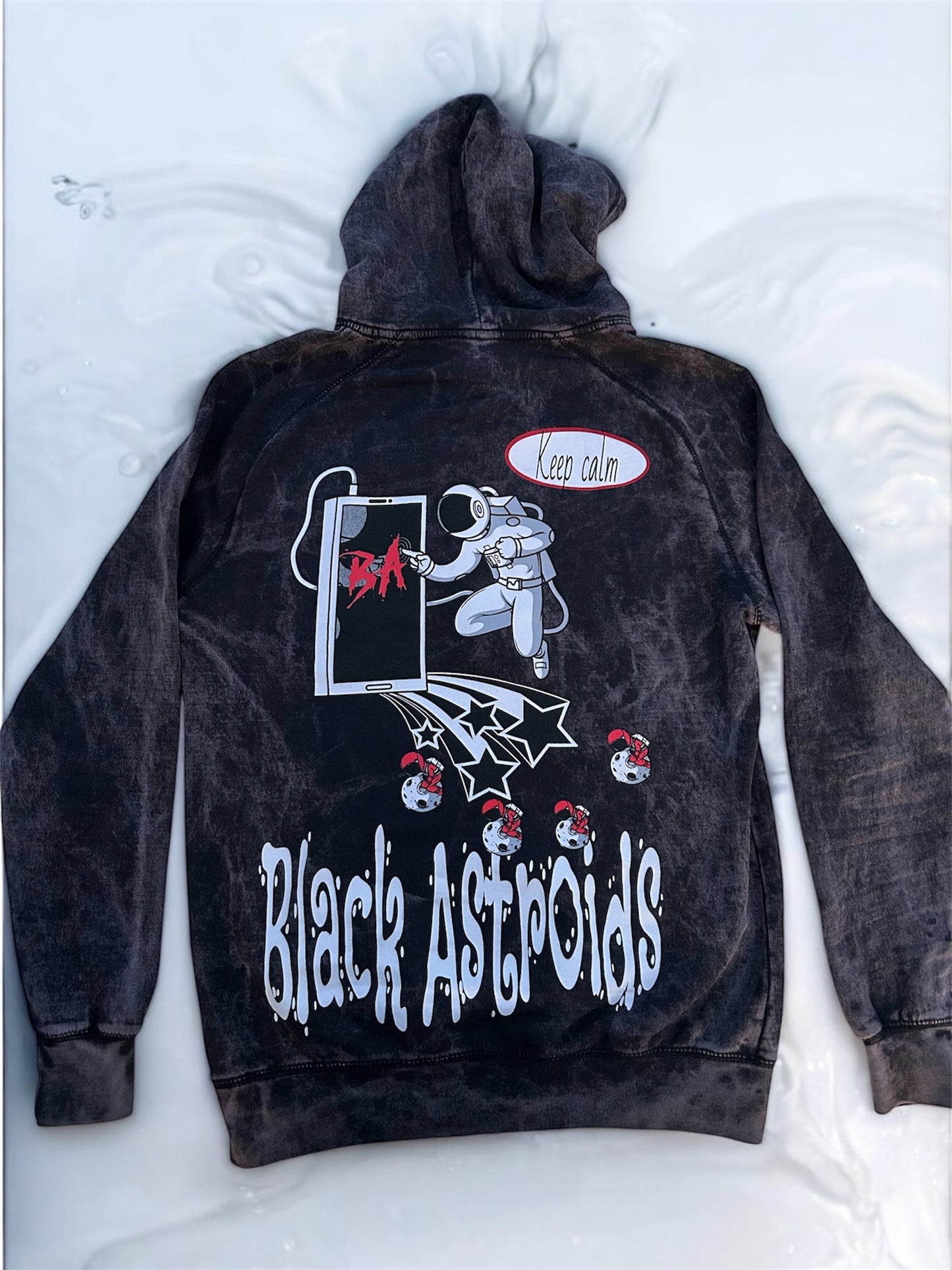 Keep Calm Star Hoodies
